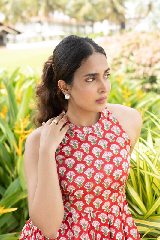 Rangrez Rouge Halter